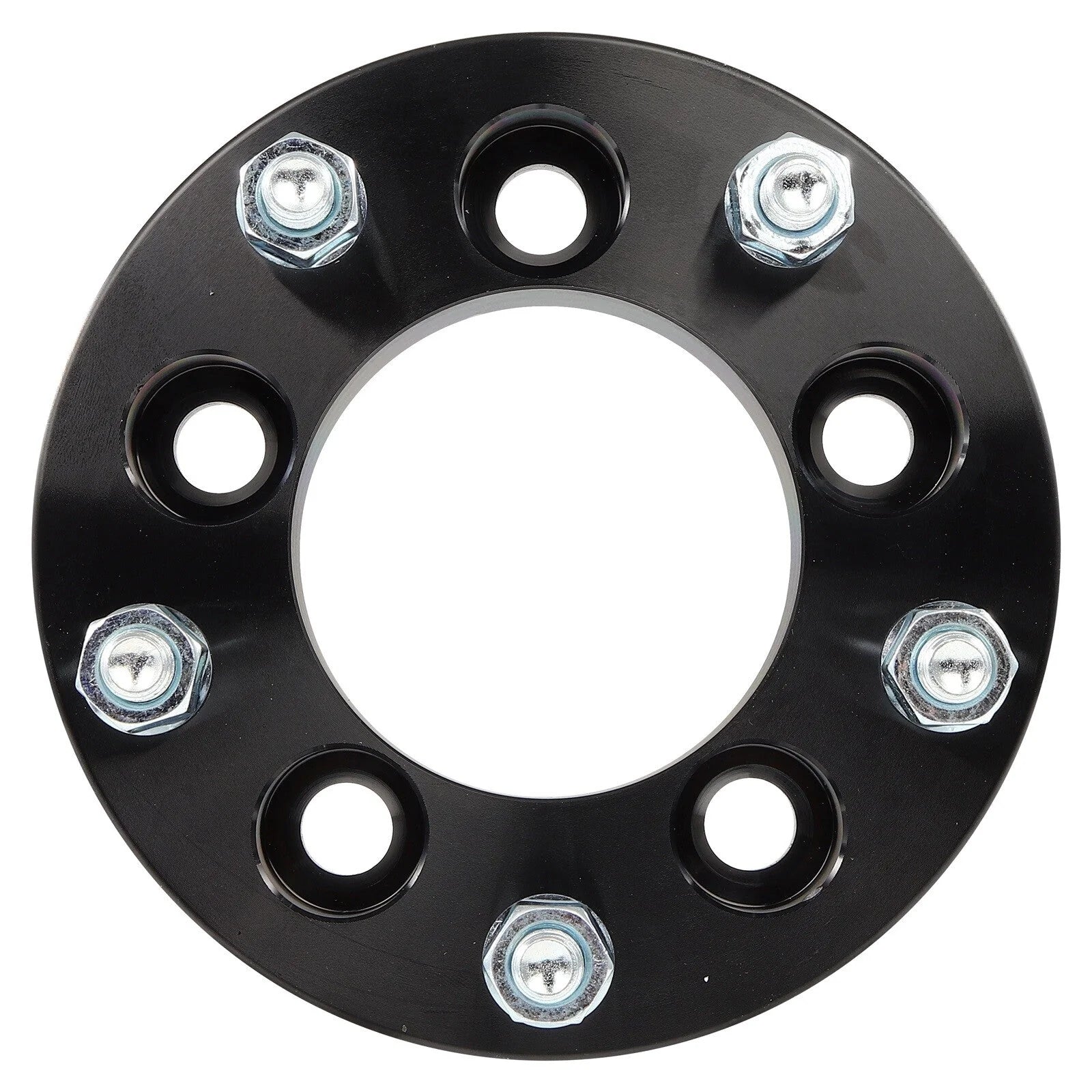 2 Pcs 1.25" 5x4.75 to 5x5.5 Wheel Adapters 12x1.5 For Chevy 5x120.65 to 5x139.7 KOEEP [8]