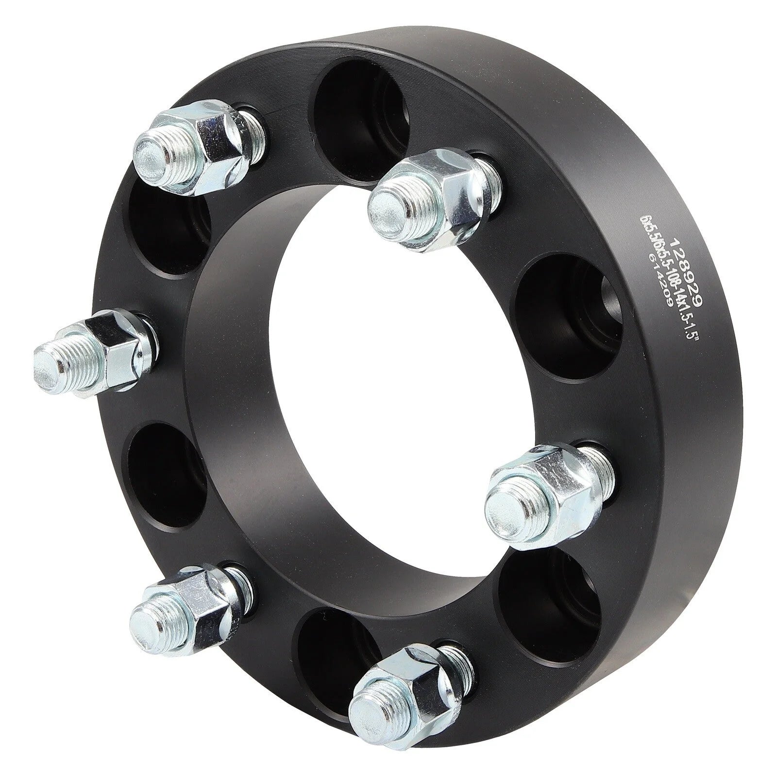 2 Pcs 1.5" 6x5.5 Wheel Spacers 14x1.5 For Chevy Suburban Tahoe GMC Yukon 6 Lug 6B93BC-57 [10]