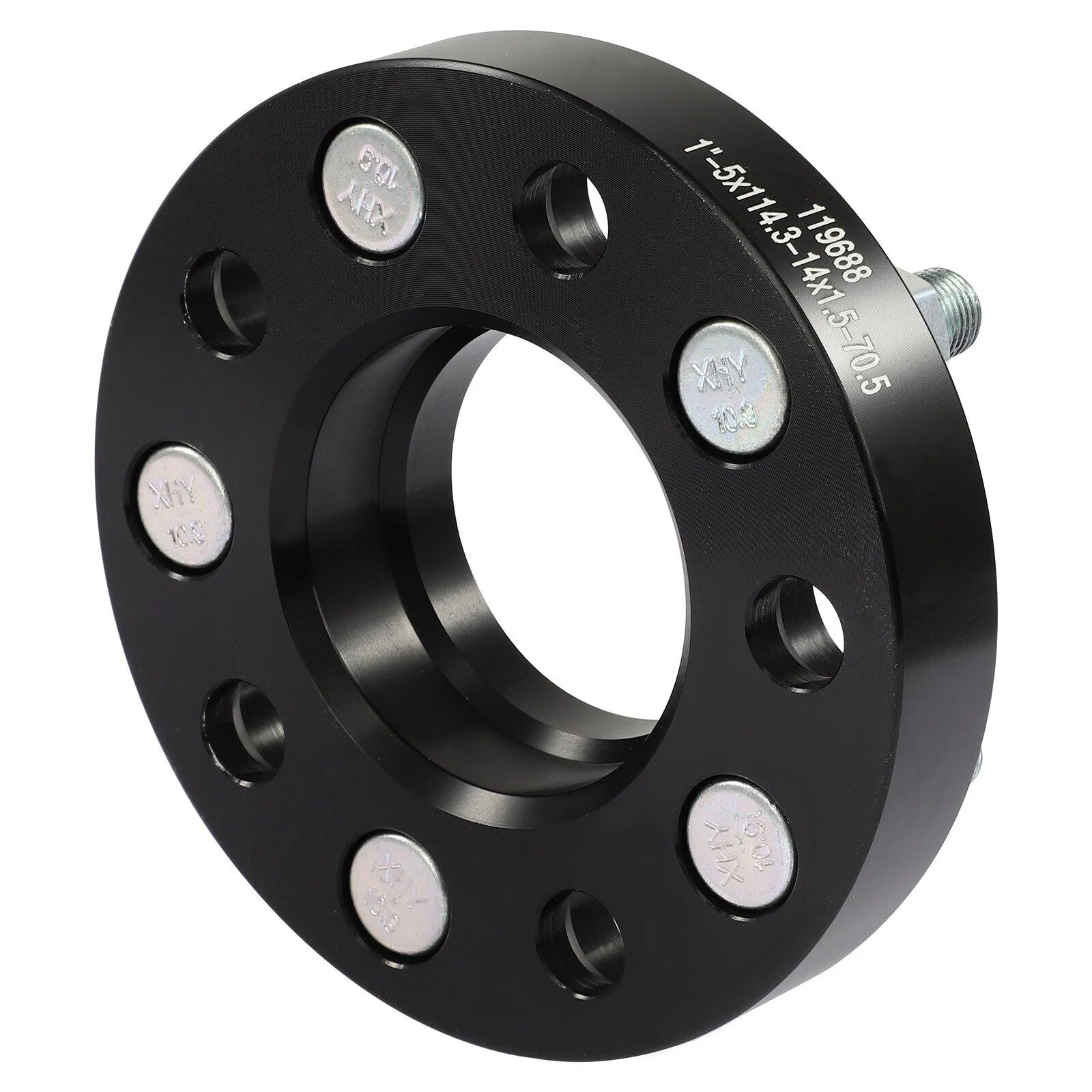 2 Pcs 1" 5x4.5 Hub Centric Wheel Spacers 14x1.5 For Ford Mustang 2015 2016-2025 6B93BC-57 [9]