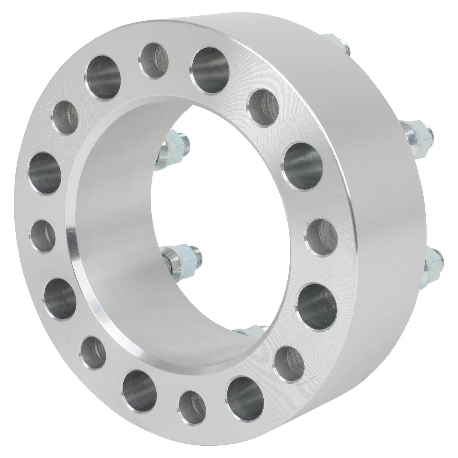 2 Pcs 2.5" 8x6.5 Wheel Spacers 9/16"-18 For Ford F-250 F-350 Dodge Ram 2500 3500 6B93BC-57 [10]