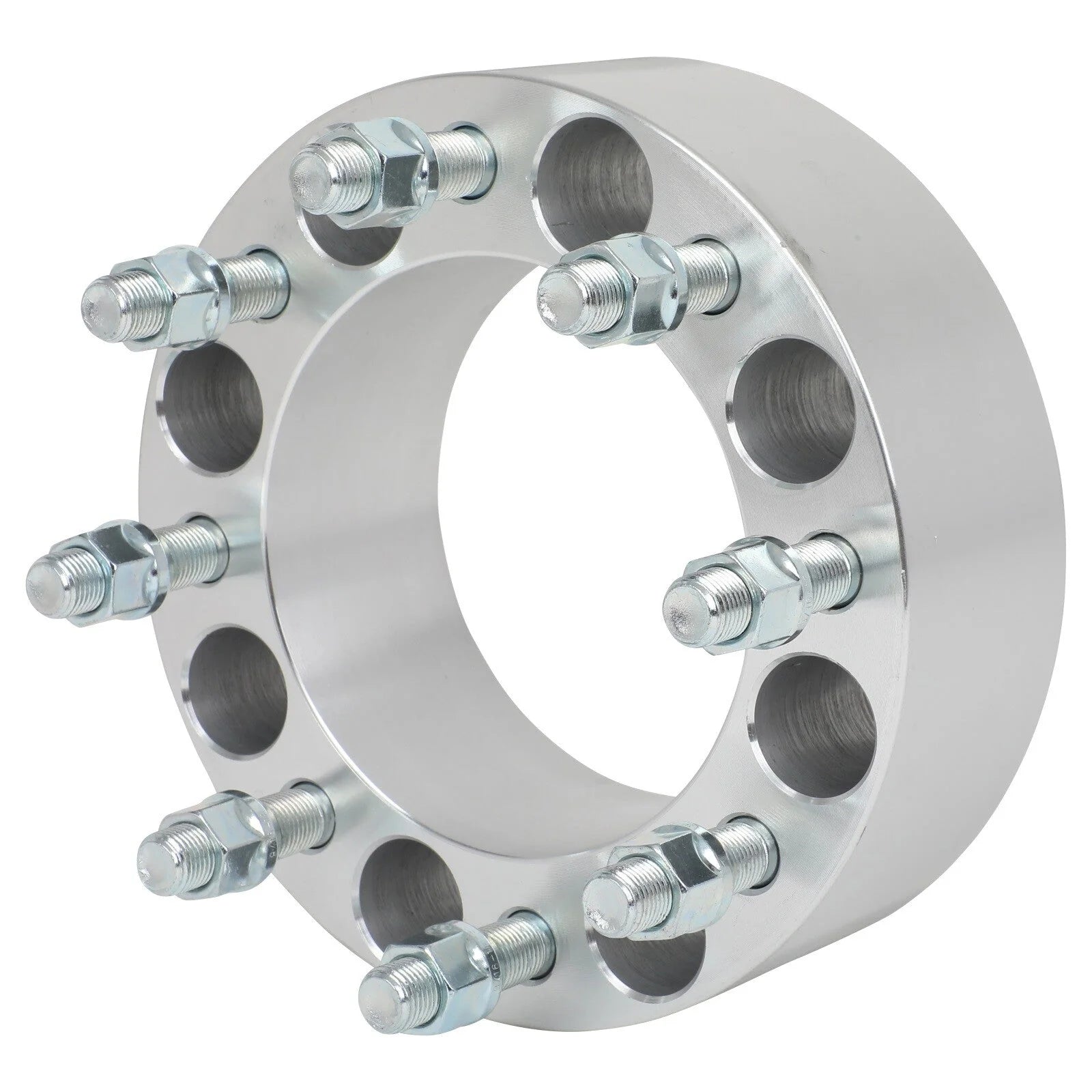 2 Pcs 2.5" 8x6.5 Wheel Spacers 9/16"-18 For Ford F-250 F-350 Dodge Ram 2500 3500 6B93BC-57 [7]
