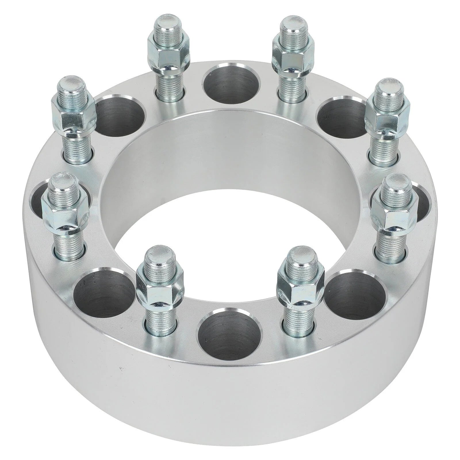2 Pcs 2.5" 8x6.5 Wheel Spacers 9/16"-18 For Ford F-250 F-350 Dodge Ram 2500 3500 6B93BC-57 [9]