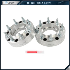 2 Pcs 2" 5x5.5 to 8x170 Wheel Adapters 14x1.5 For Ram 1500 5 Lug to 8 Lug Wheels KOEEP [1]