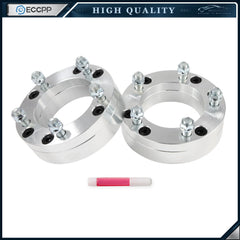 2 Pcs 2" 6x5.5 to 5x5.5 Wheel Adapters 14x1.5 For Chevy Ram 6 Lug to 5 Lug Wheel 6B93BC-57 [1]