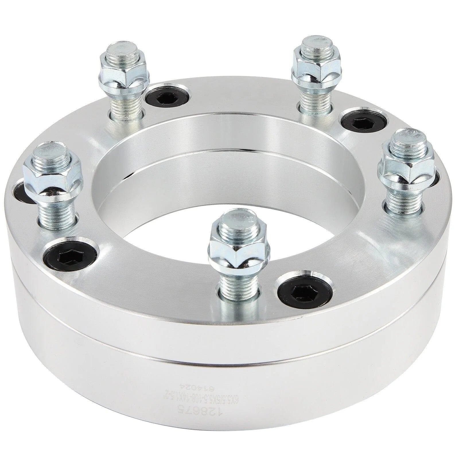2 Pcs 2" 6x5.5 to 5x5.5 Wheel Adapters 14x1.5 For Chevy Ram 6 Lug to 5 Lug Wheel 6B93BC-57 [7]