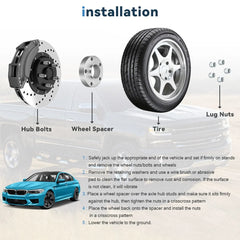2 Pcs 30mm 5x120 Hub Centric Wheel Spacers 12x1.5 For BMW E36 E60 E90 328i 535i 6B93BC-57 [4]
