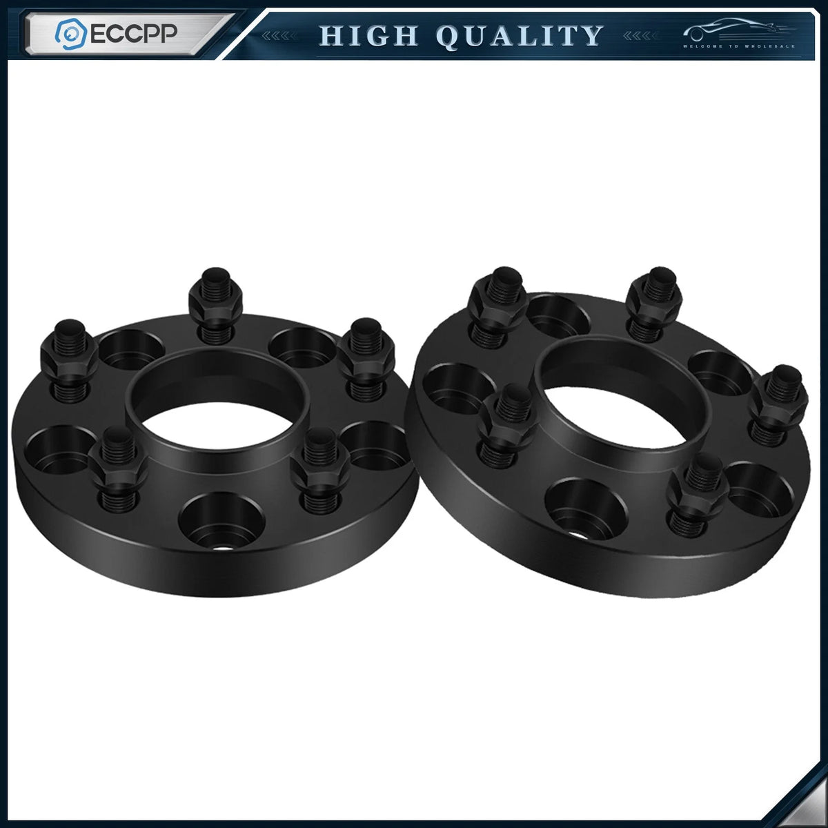 2 Pcs 5x4.75 Hubcentric Wheel Spacers 20mm For Pontiac Firebird GMC Sonoma Jimmy 6B93BC-57 [1]