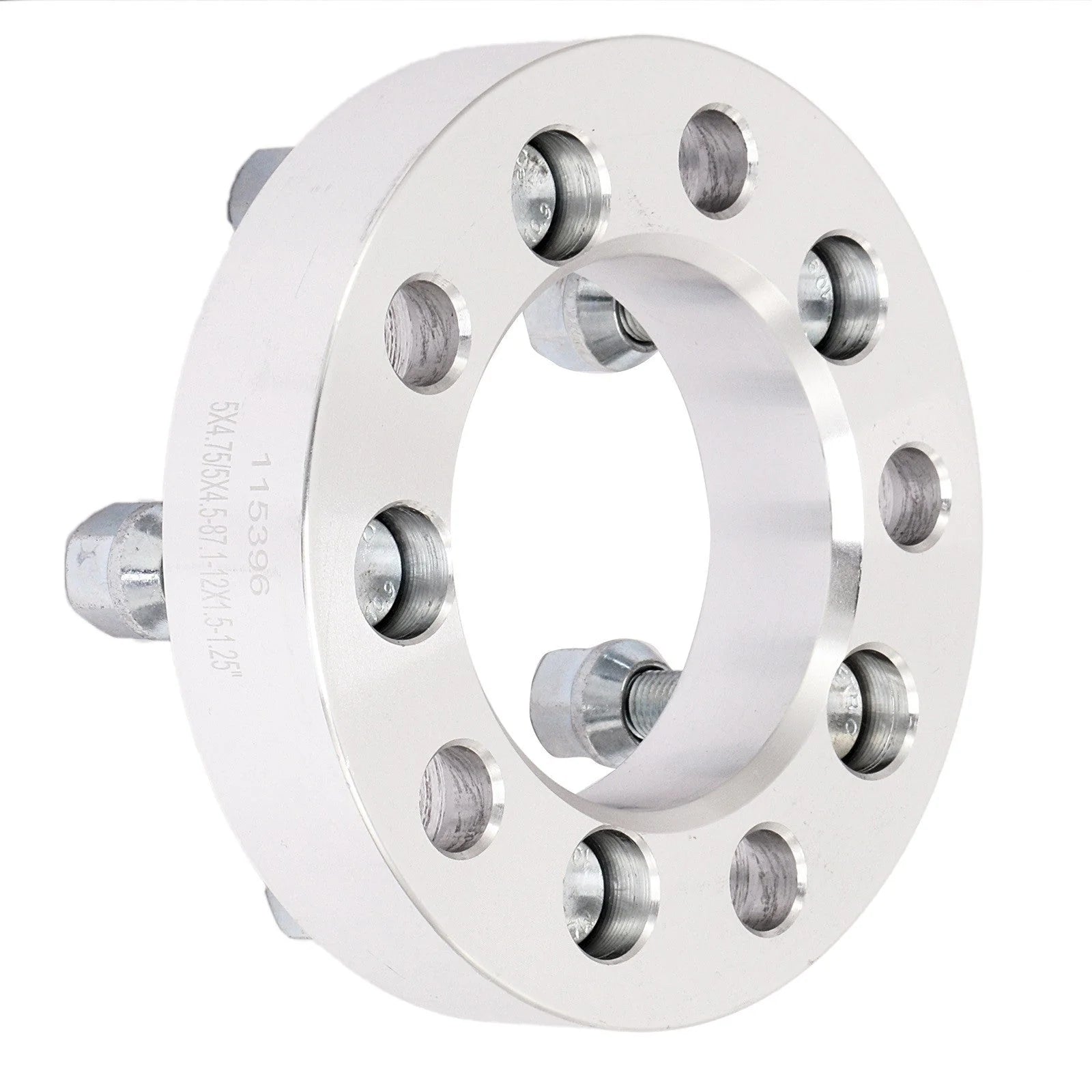 2 Pcs 5x4.75 to 5x4.5 1.25" Wheel Adapters For Chevy 5x120.65 to 5x114.3 Wheels KOEEP [6]