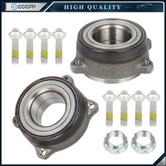 2 Pcs Wheel Bearing Modules Rear For Mercedes-Benz CL550 CL600 CL63 CL65 AMG KOEEP [1]
