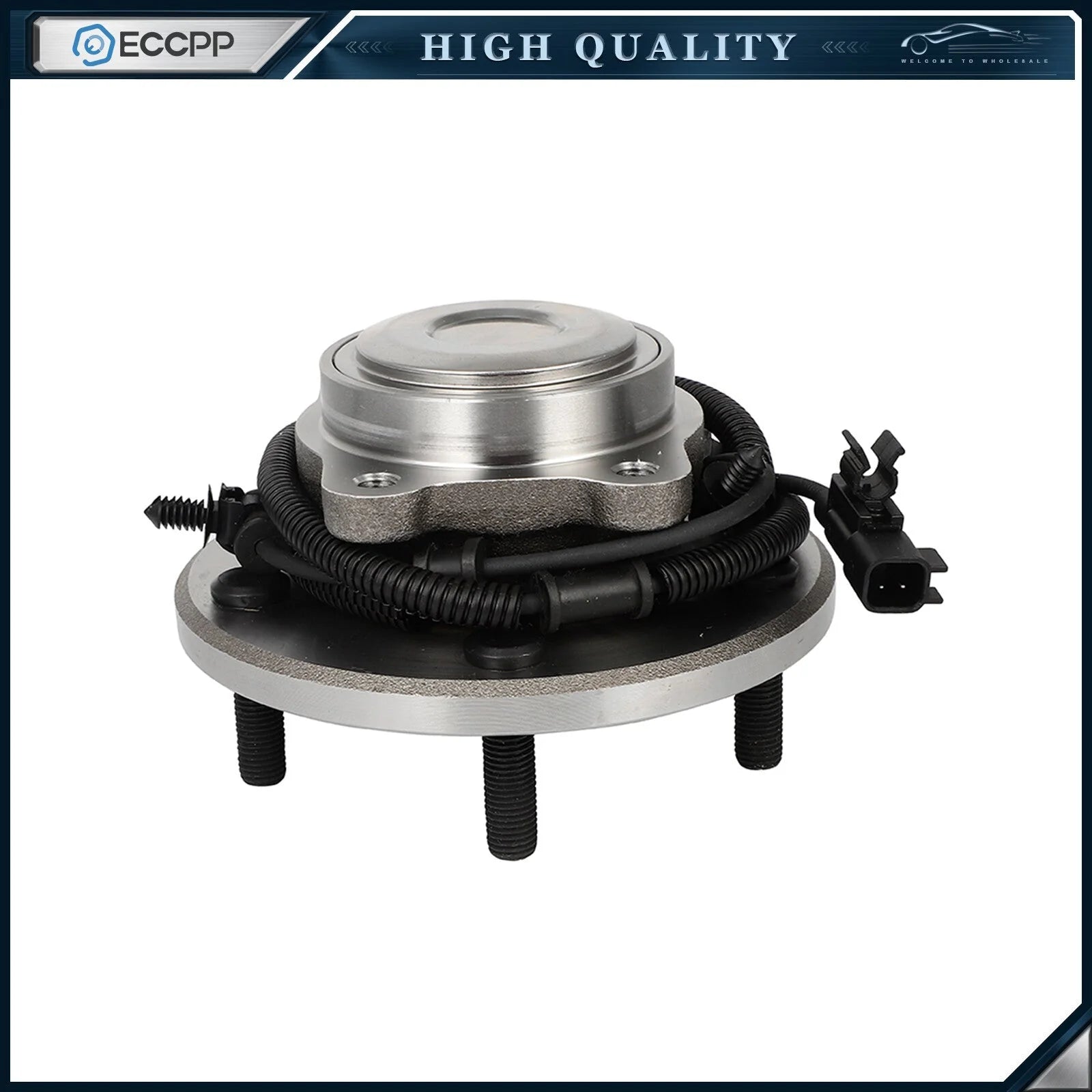 2 Pcs Wheel Hub Bearings Assembly Rear FWD For Dodge Grand Caravan 2012-2020 KOEEP [7]
