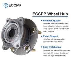 2 Pcs Wheel Hub Bearings Rear AWD For 2004-2008 2010 2011 Mitsubishi Endeavor KOEEP [3]