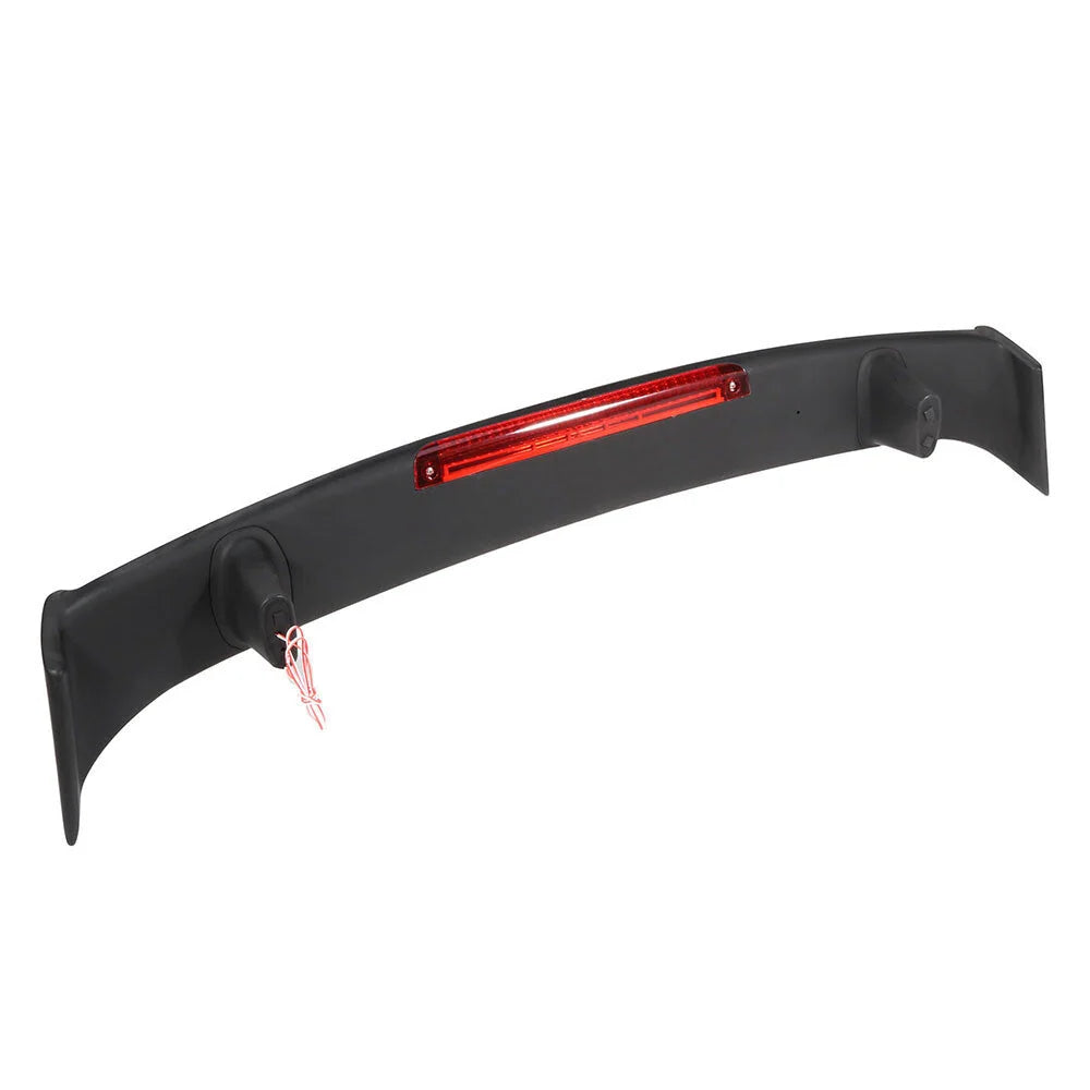 2 Post Universal Matte Black Rear Trunk - ABS w/LED 3rd Brake Light KOEEP [10]