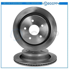 2 Rear Brake Rotors For Dodge Ram 1500 3.7L 3.9L 4.7L 5.7L 5.9L 8.3L KOEEP [1]