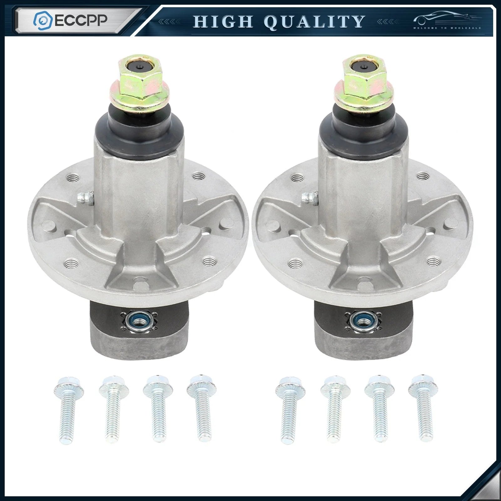 2 Spindle Assembly for John Deere L100 L105 L107 L108 L110 L118 L120 GY20785 KOEEP [1]