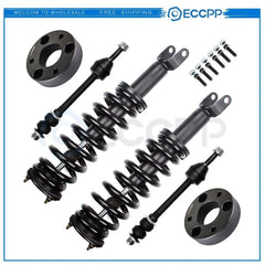 2 Sway Bar 2 Complete Strut & Spring 2 2" Leveling Lift Kit for Dodge Ram 1500 KOEEP [1]