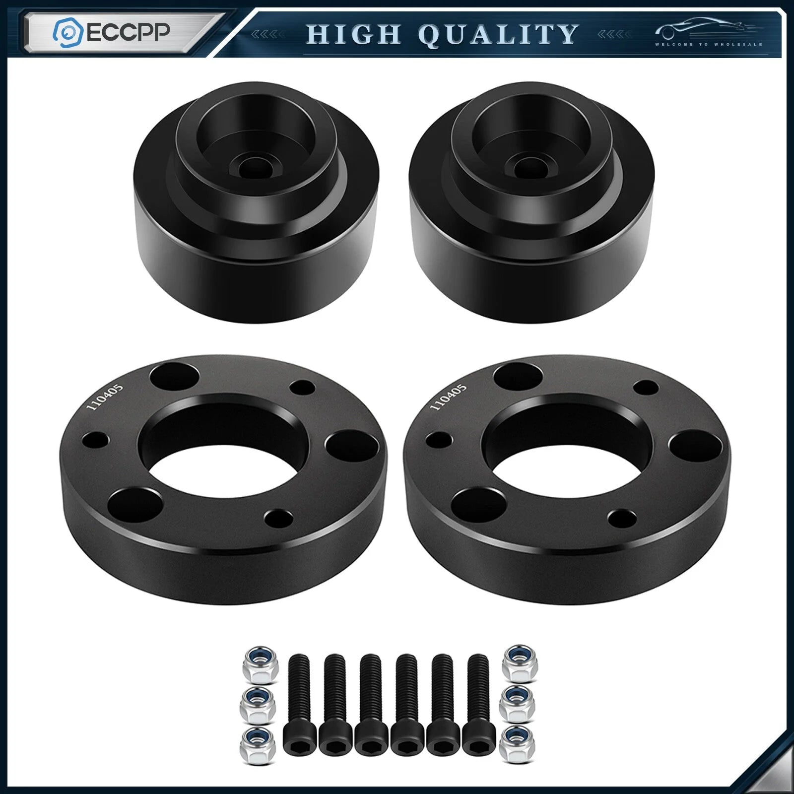 2" Front 1.5" Rear Leveling Lift Kit For Chevrolet Tahoe Suburban 1500 Avalanche KOEEP [1]