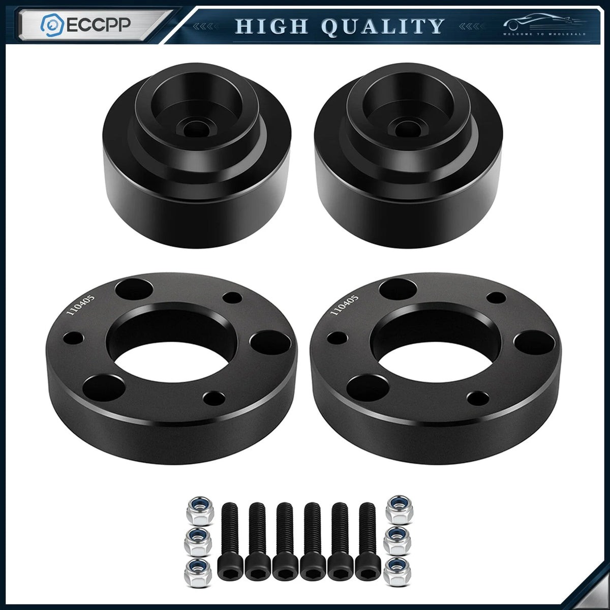 2" Front 1.5" Rear Leveling Lift Kit For Chevrolet Tahoe Suburban 1500 Avalanche KOEEP [1]