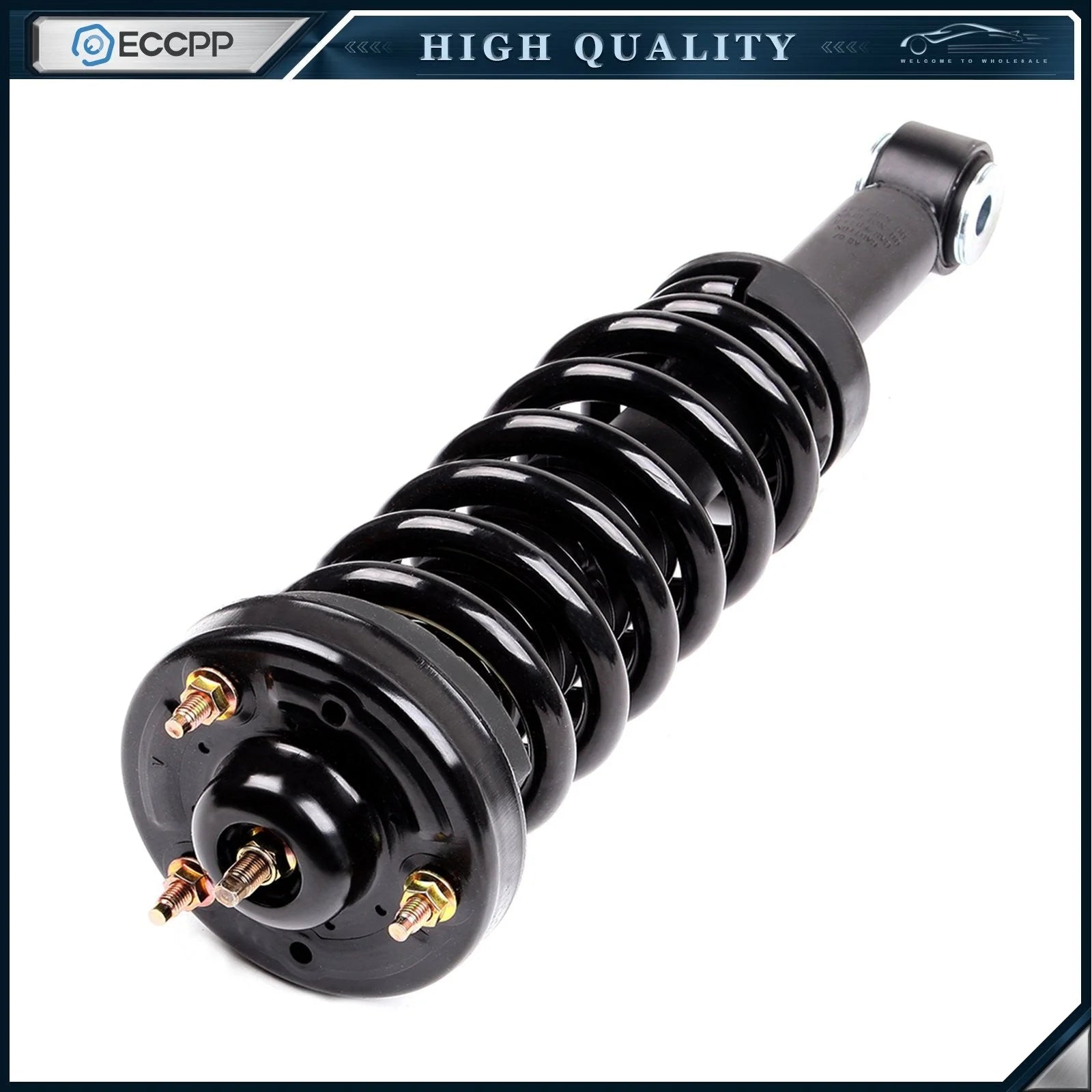 2" Front 2" Rear Leveling Lift Kit & Front Complete Struts Fits Ford F-150 4WD KOEEP [11]