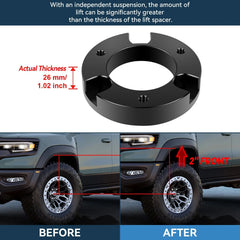 2" Front 3" Rear Leveling Lift Kit + Differ Drop For Toyota Tundra 1999-2006 4WD KOEEP [2]
