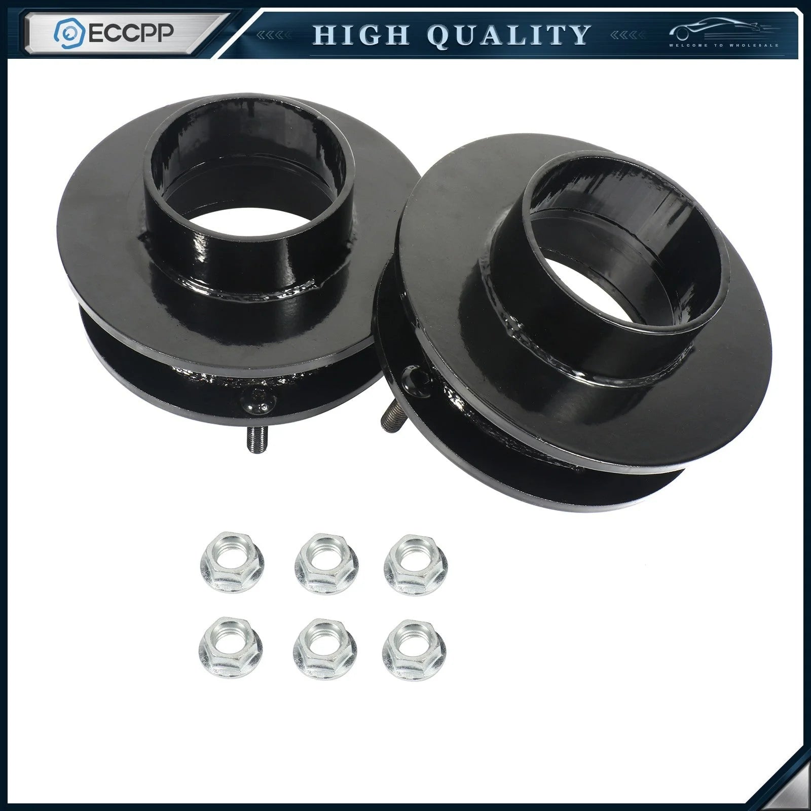 2" Front Leveling Kit & 4X Shocks Struts For 1994-2001 Dodge Ram 1500 2500 4WD KOEEP [2]