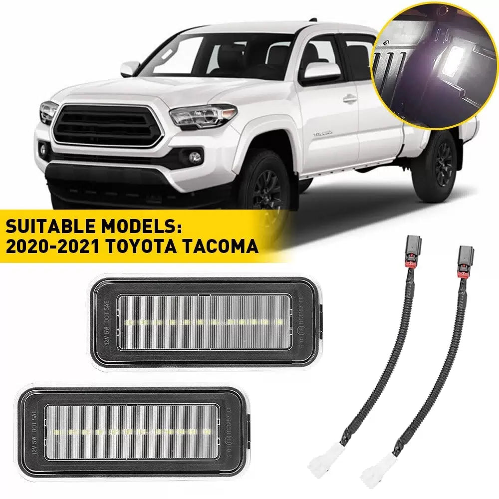 2* LED Bed Lighting Replace Kit For 2020 2021 Toyota 2022 Tacoma Car Accessories 6B93BC-57 [2]