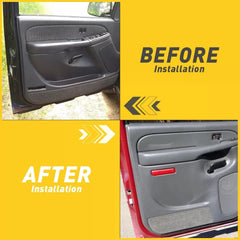 2* Red Panel Light Lens Reflector Rear-Door For Chevrolet GMC Truck SUV Escalade 6B93BC-57 [2]