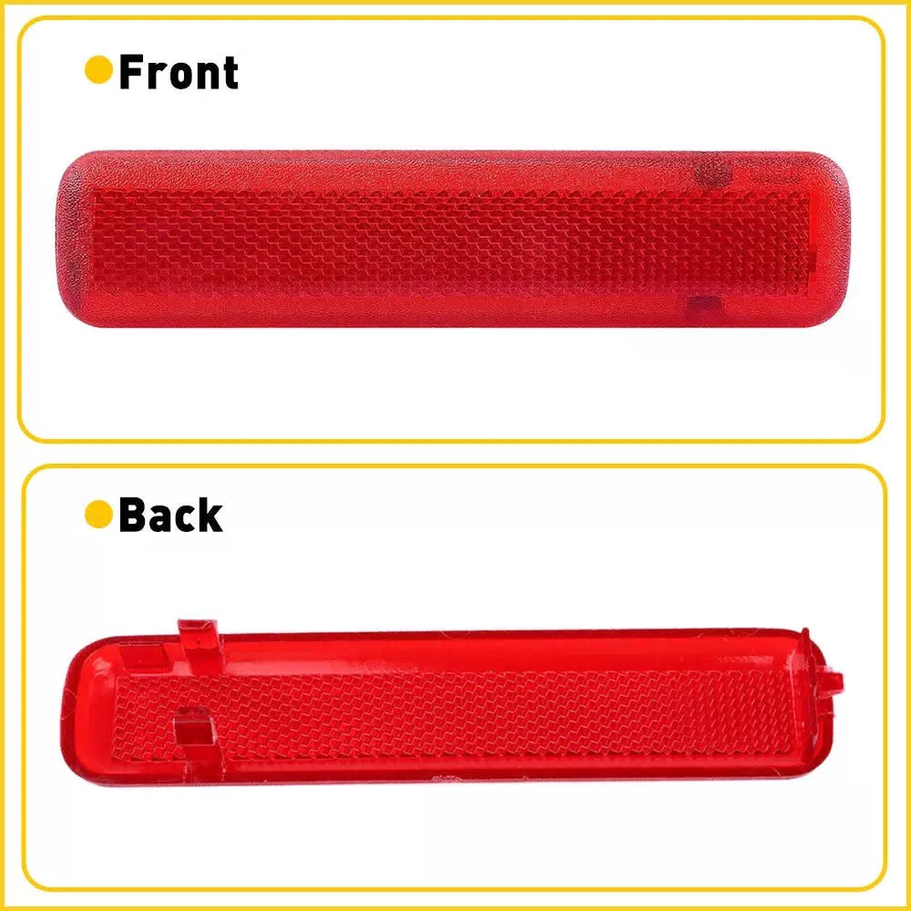 2* Red Panel Light Lens Reflector Rear-Door For Chevrolet GMC Truck SUV Escalade 6B93BC-57 [5]