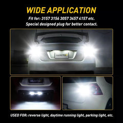 2pcs-10pcs LED Backup Reverse Light Bulbs Super Bright White 3157 3156 3457 3057 6B93BC-57 [3]
