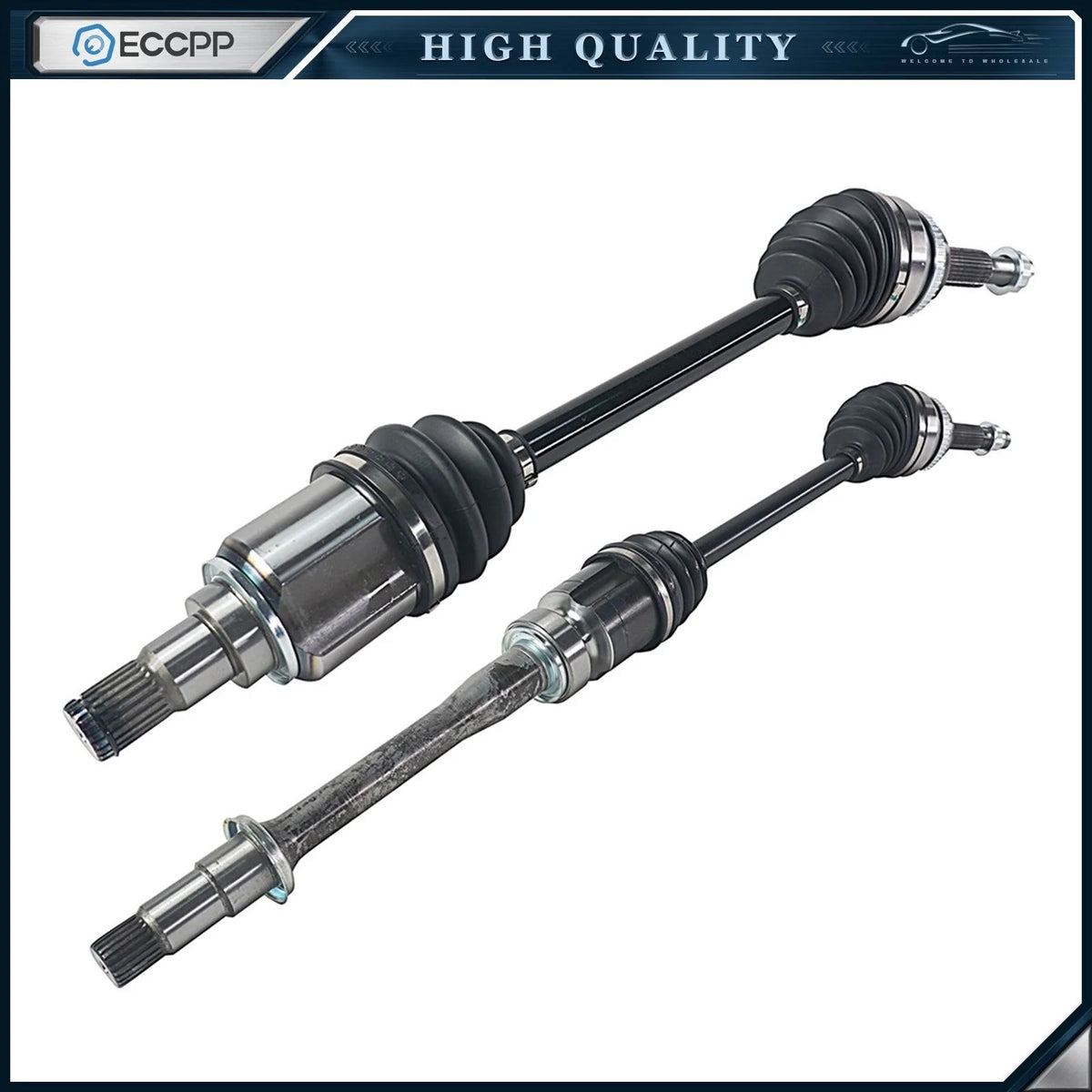 2pcs CV Axle Assembly for 2012 2011 Toyota Sienna 2.7L Front Driver & Passenger 6B93BC-57 [1]