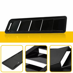2pcs Car Hood Vent Scoop Kit Cold Air Flow Intake Louvers Cooling Bonnet Cover A 6B93BC-57 [4]