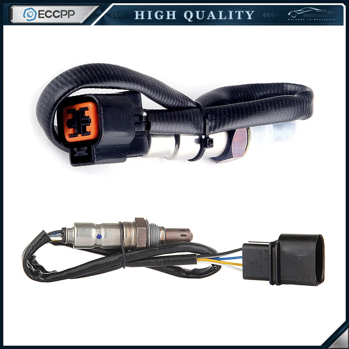 2pcs For 03-2009 Hyundai Elantra Kia Spectra 2.0L Air Fuel O2 02 Oxygen Sensor KOEEP [1]