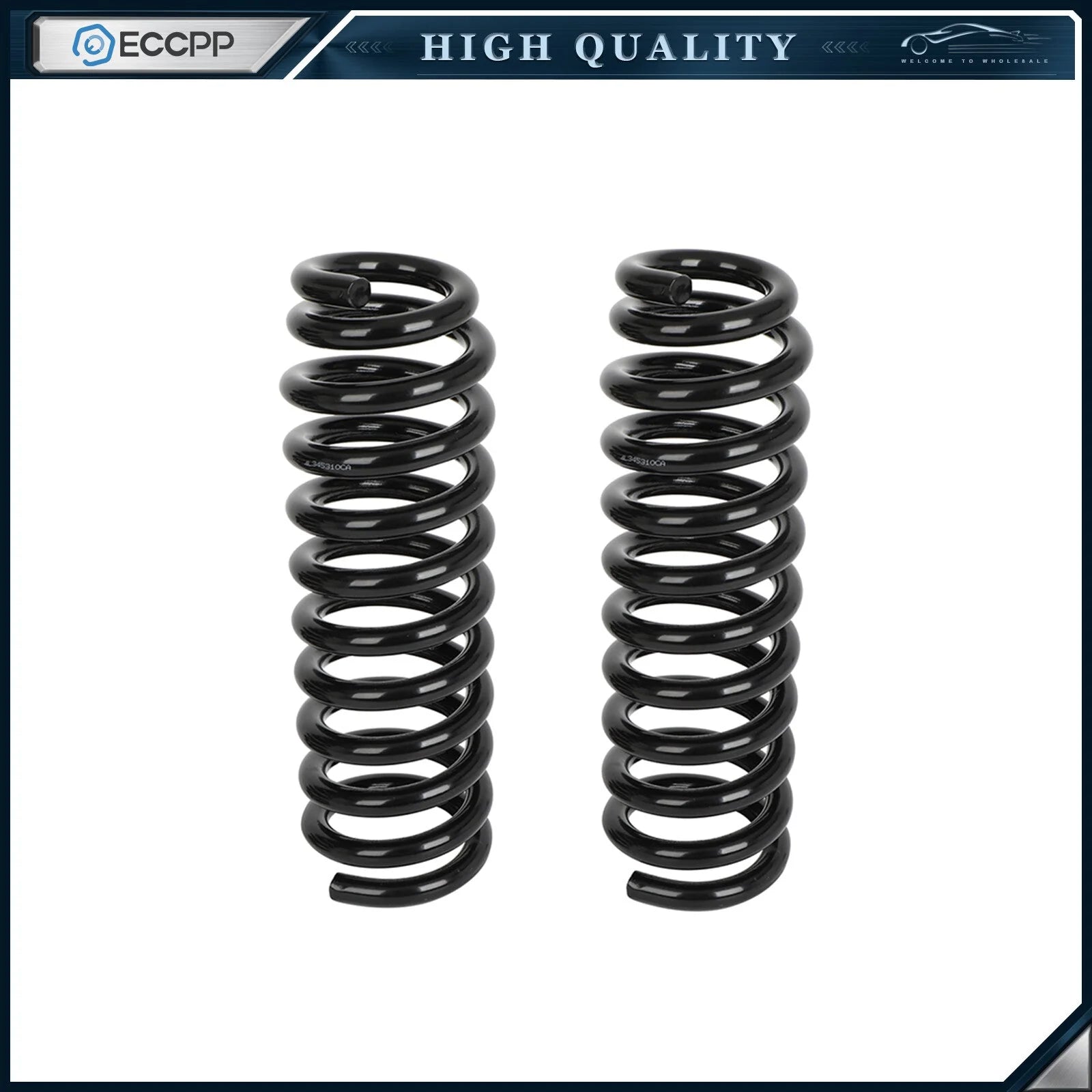 2pcs Front Coil Springs for 2004-2018 Ford F-150 2006 2007 2008 Lincoln Mark LT KOEEP [2]