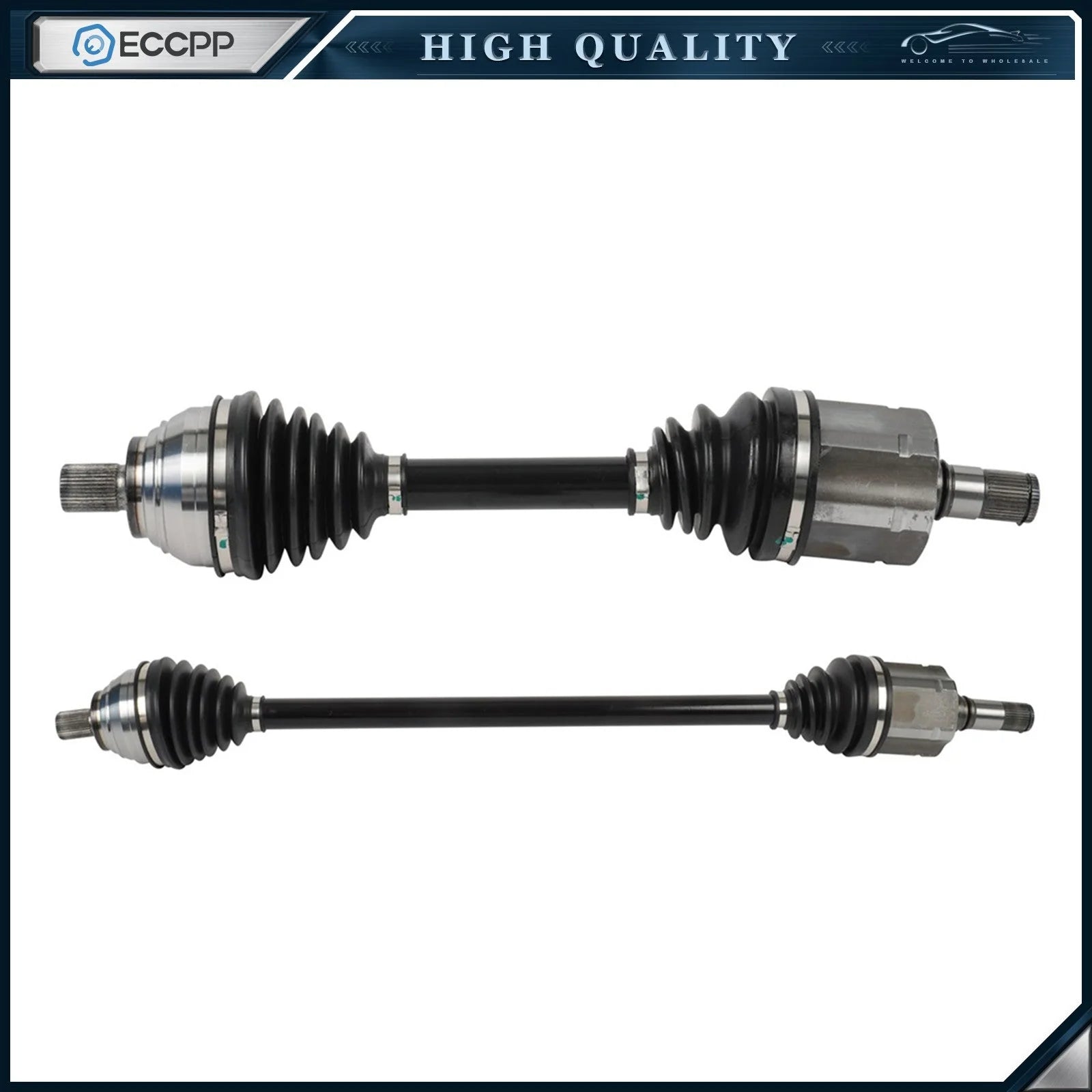 2pcs Front FWD for Volkswagen Tiguan 2018 2019 2020 2021 2.0L CV Axle Assembly KOEEP [1]