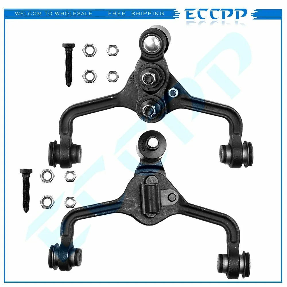 2pcs Front Upper Control Arm K80708 K80709 For 1995 96-01 02 Ford Crown Victoria KOEEP [1]