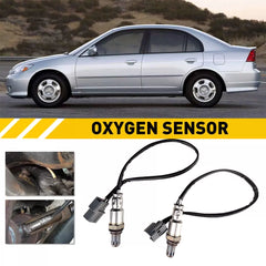 2pcs Oxygen O2 2 Sensor for 2003-2004 Honda Pilot 3.5L Upstream&Downstream EOA 6B93BC-57 [1]