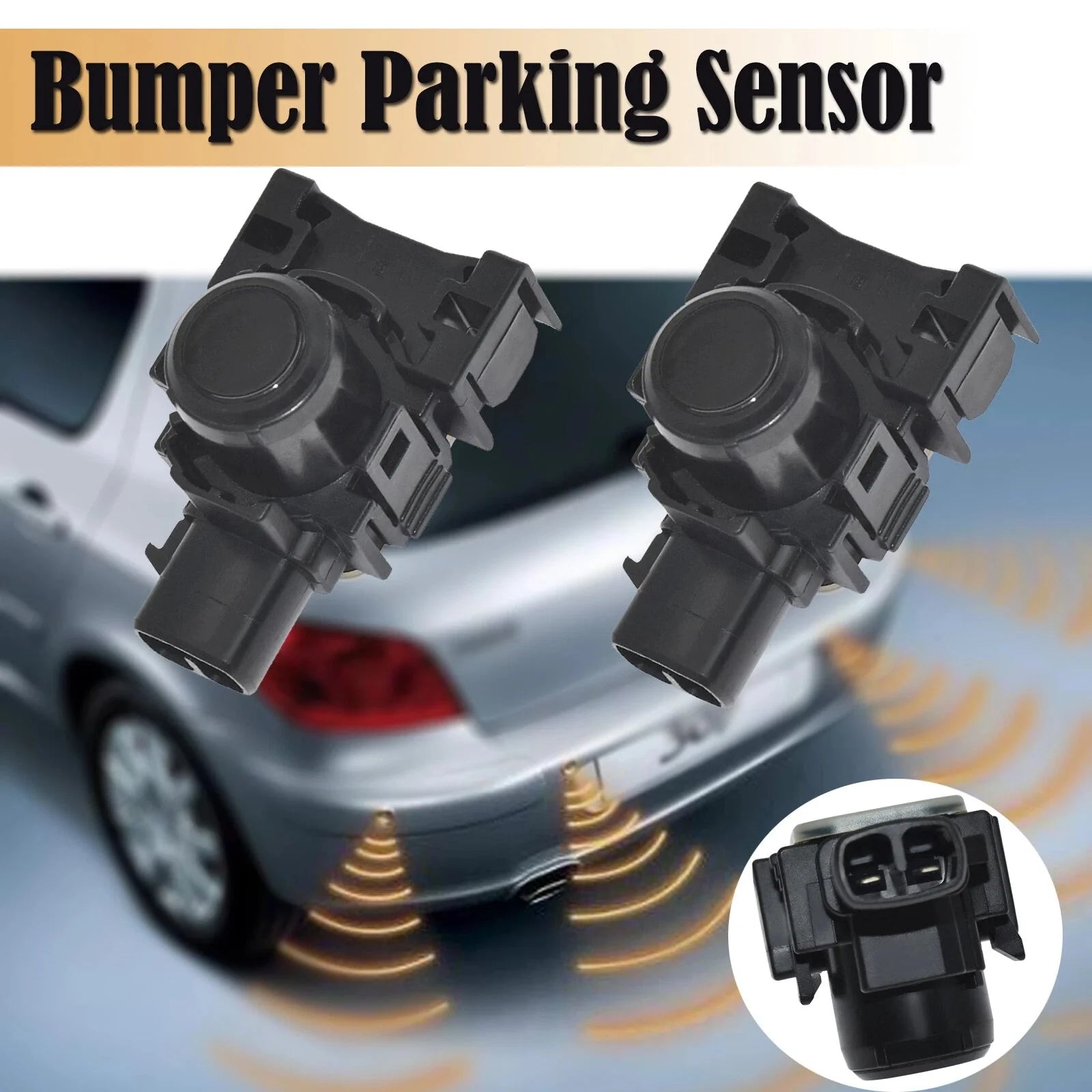 2pcs Parking Sensor 89341-64010 For Toyota 4Runner SR5 TRD Trail 4.0L 14-2017 6B93BC-57 [1]