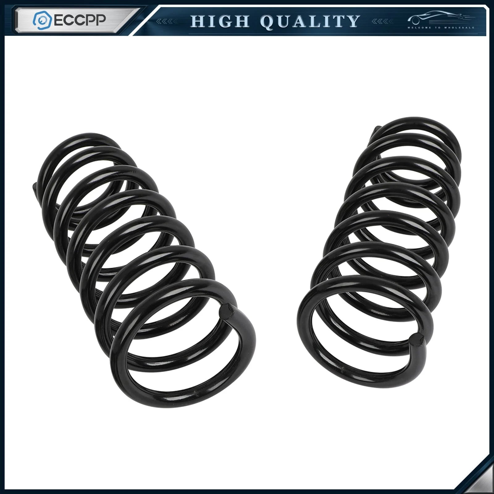 2pcs Rear Coil Spring Set for 2003-2006 Acura MDX 2003-2008 Honda Pilot V6 3.5L KOEEP [3]