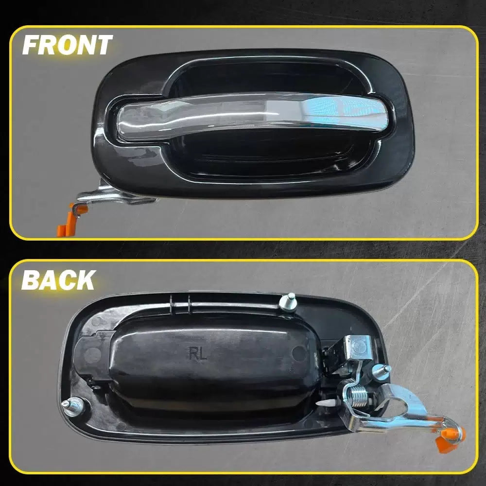 2pcs Rear Outer Door Handle For 1999-06 Chevy Silverado Tahoe Cadillac Escalade 6B93BC-57 [5]