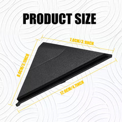 2pcs Side View Mirror Fender Corner Trim Cover For Hyundai Elantra 2017-2020 EOA 6B93BC-57 [2]