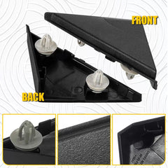 2pcs Side View Mirror Fender Corner Trim Cover For Hyundai Elantra 2017-2020 EOA 6B93BC-57 [3]