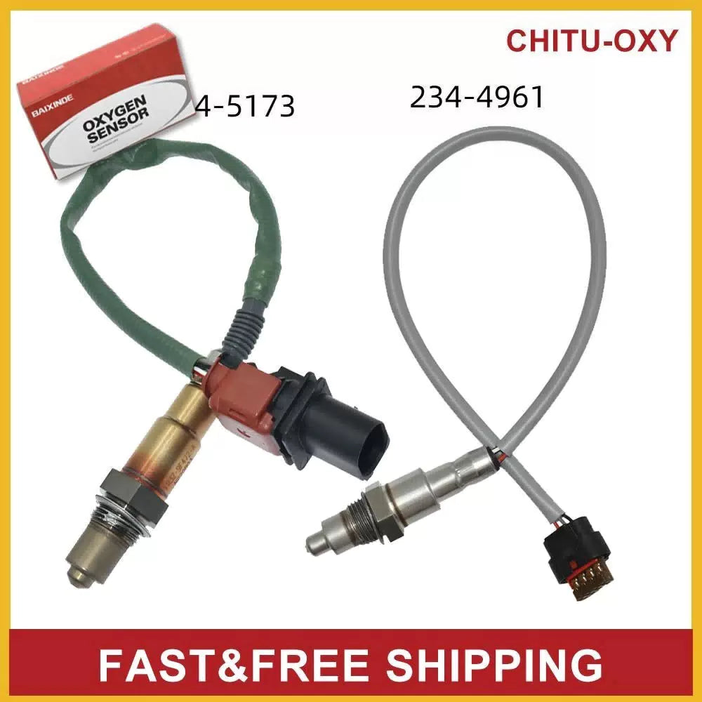 2pcs Upstream & Downstream Oxygen O2 Sensor For Ford Mustang 2015 2016 2017 2.3L 6B93BC-57 [1]