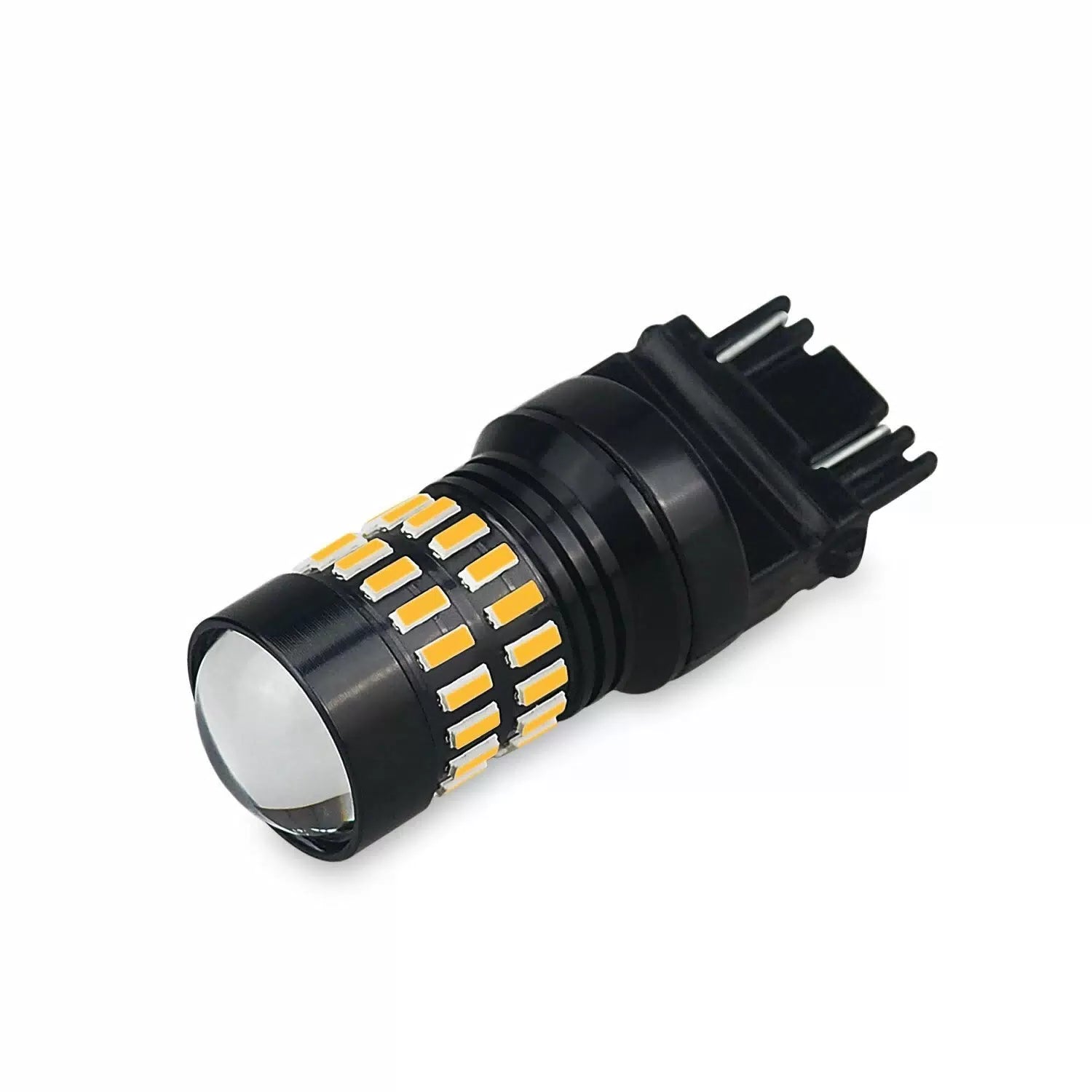 2x AUXITO Yellow Amber 3157 LED DR Turn Signal Parking Light Blinker Corner Bulb AUXITO [11]