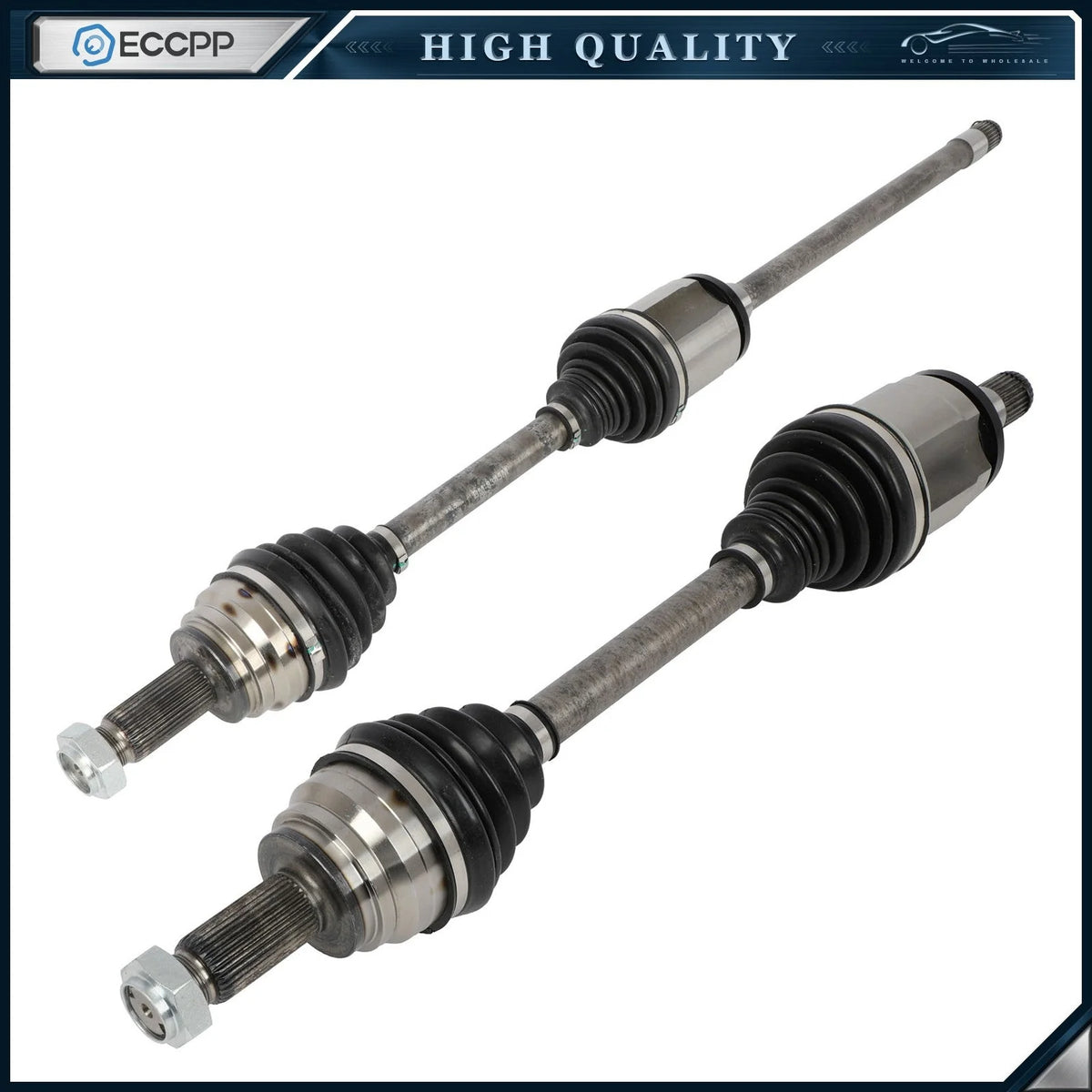 2x CV Axles for BMW X5 4.4L 2010-2018 BMW X6 3.0L 2008-2014 Front Left & Right 6B93BC-57 [1]