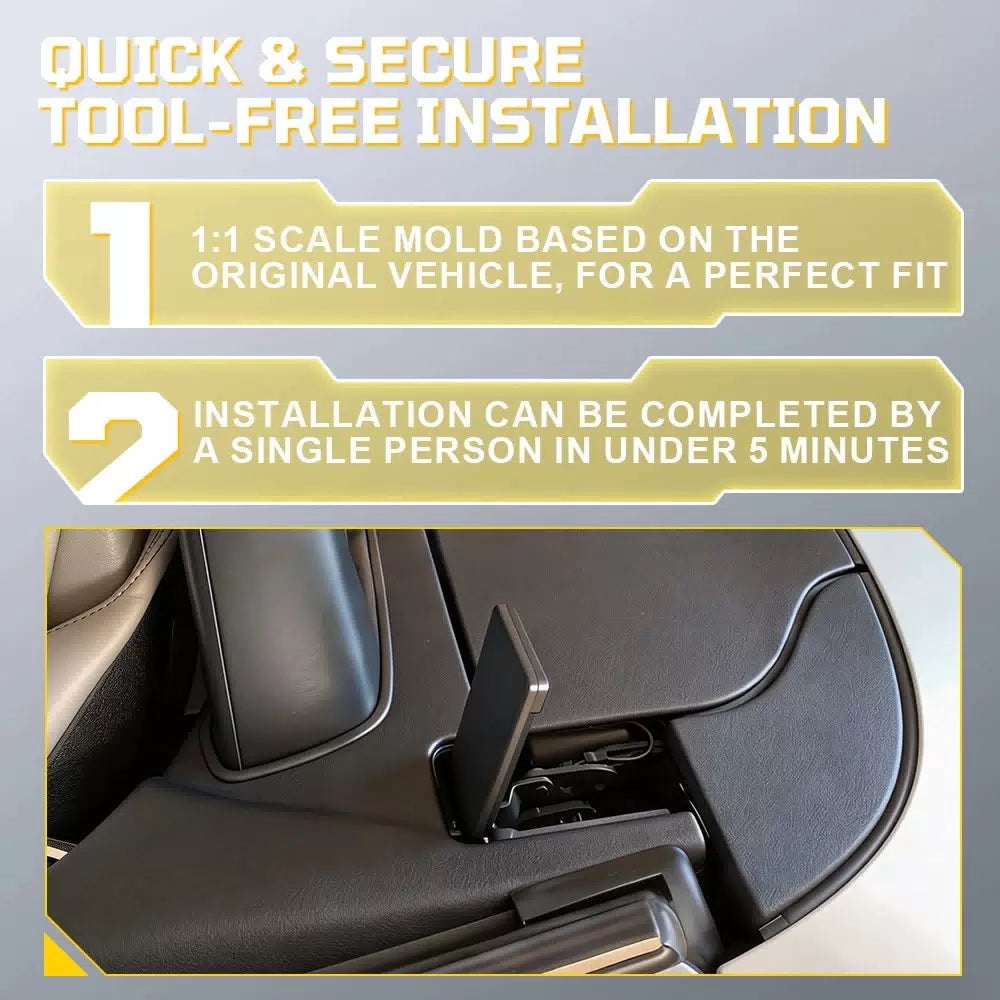 2x For 2011-17 Mercedes Benz SLK W172 Rear Platform Convertible Hinge Cover EOA 6B93BC-57 [9]