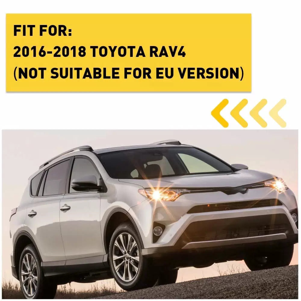 2x Front Bumper Tow Hook Eye Cover Cap Fit For Toyota RAV4 2016-2018 Left Right 6B93BC-57 [5]