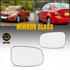 2x Heated Mirror Glass Left Right Side For Volvo C30 C70 S40 S60 V50 V70 07-11 A 6B93BC-57 [1]