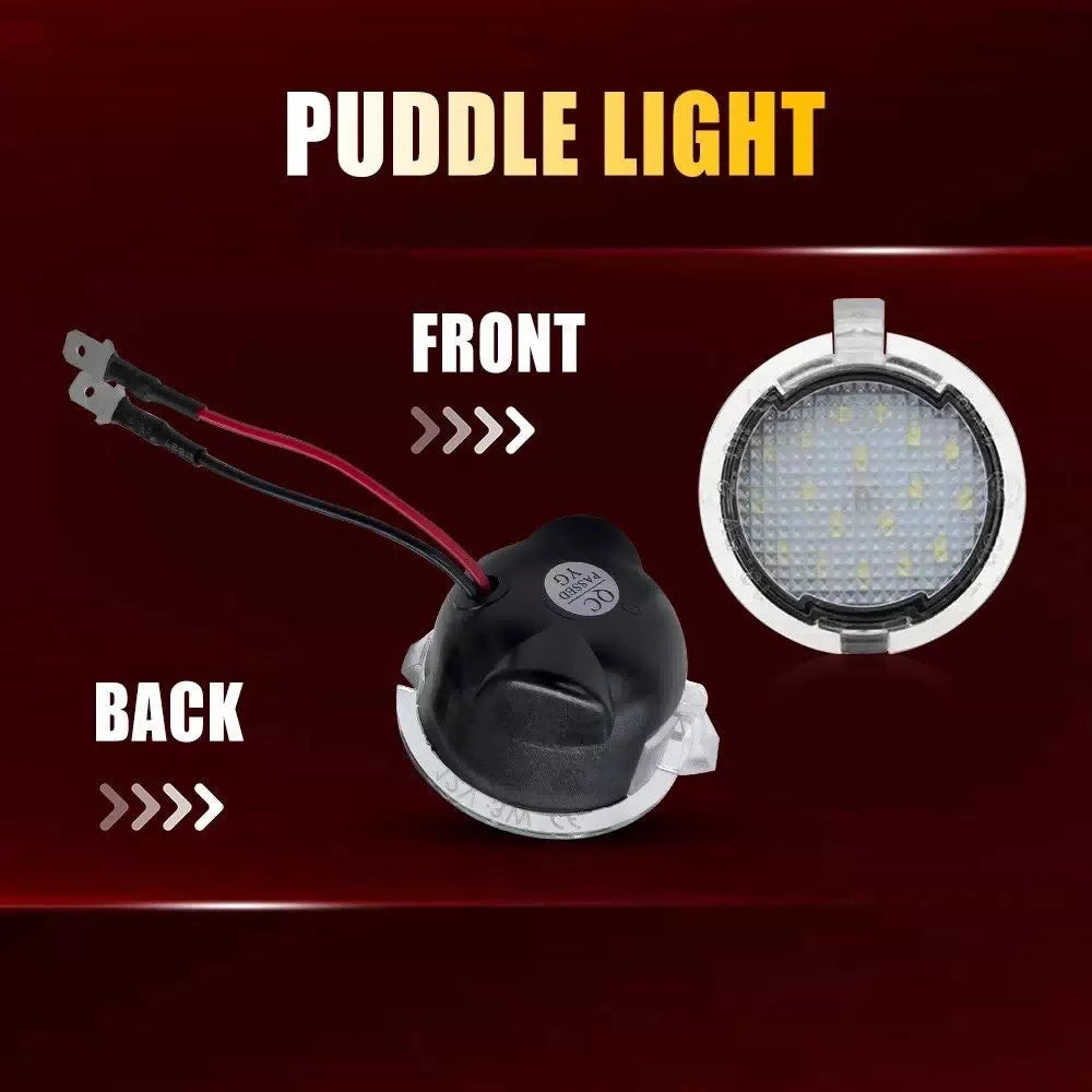 2x Led Side Mirror Puddle Light For Ford Expedition 2007-2017/Taurus 2008-2017 A 6B93BC-57 [9]