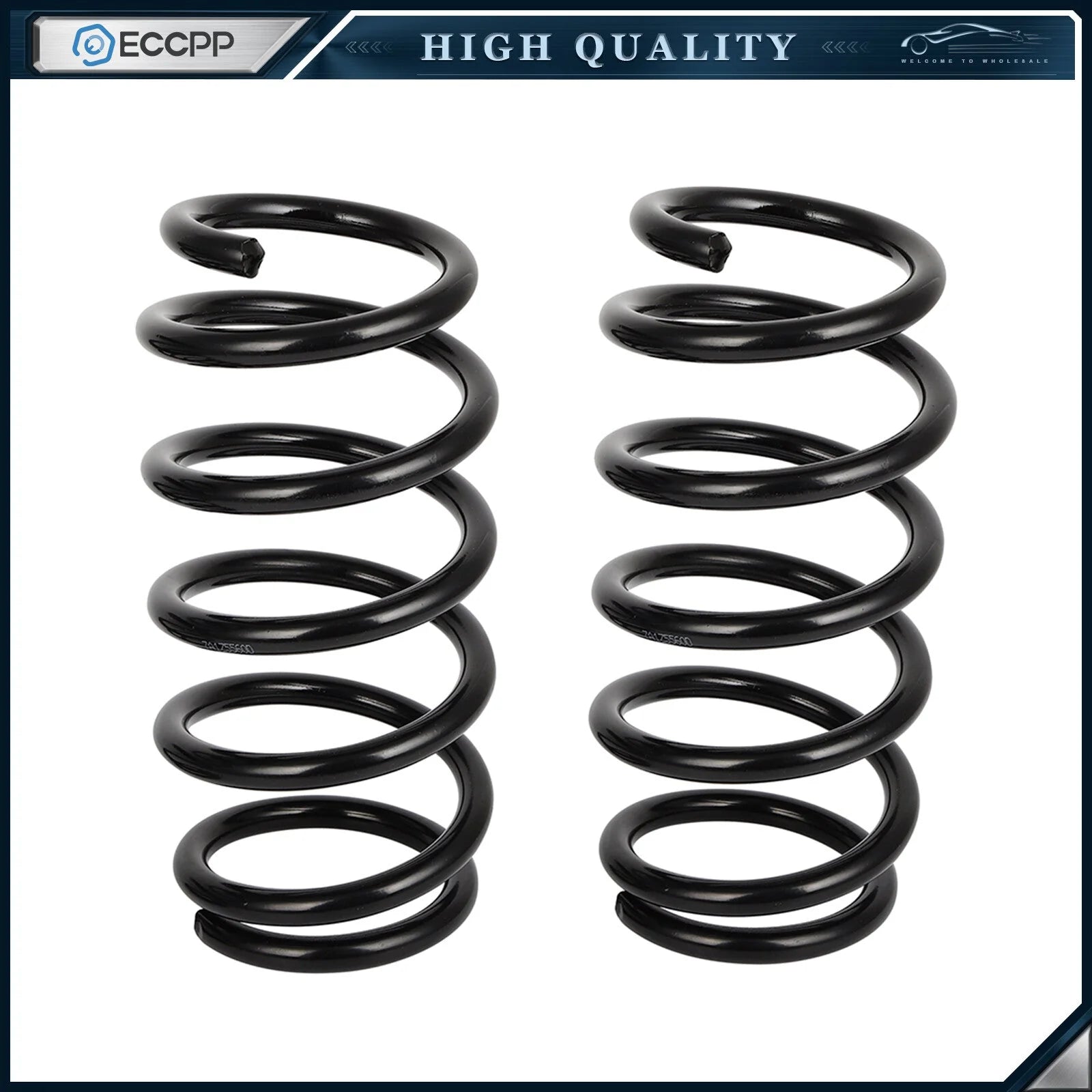 2x Rear Coil Springs for Ford Edge 2007-2014 Lincoln MKX 07-15 3.5L 3.7L AWD FWD KOEEP [1]