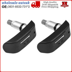 2x Tire Pressure Monitoring System TPMS Sensor Fits Front & Rear BMW Motorcycle 6B93BC-57 [2]
