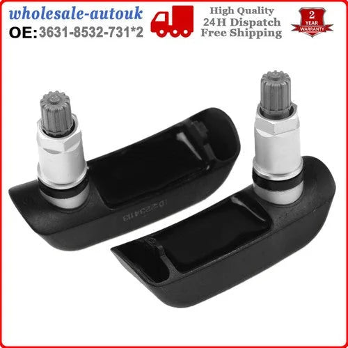 2x Tire Pressure Monitoring System TPMS Sensor Fits Front & Rear BMW Motorcycle 6B93BC-57 [3]